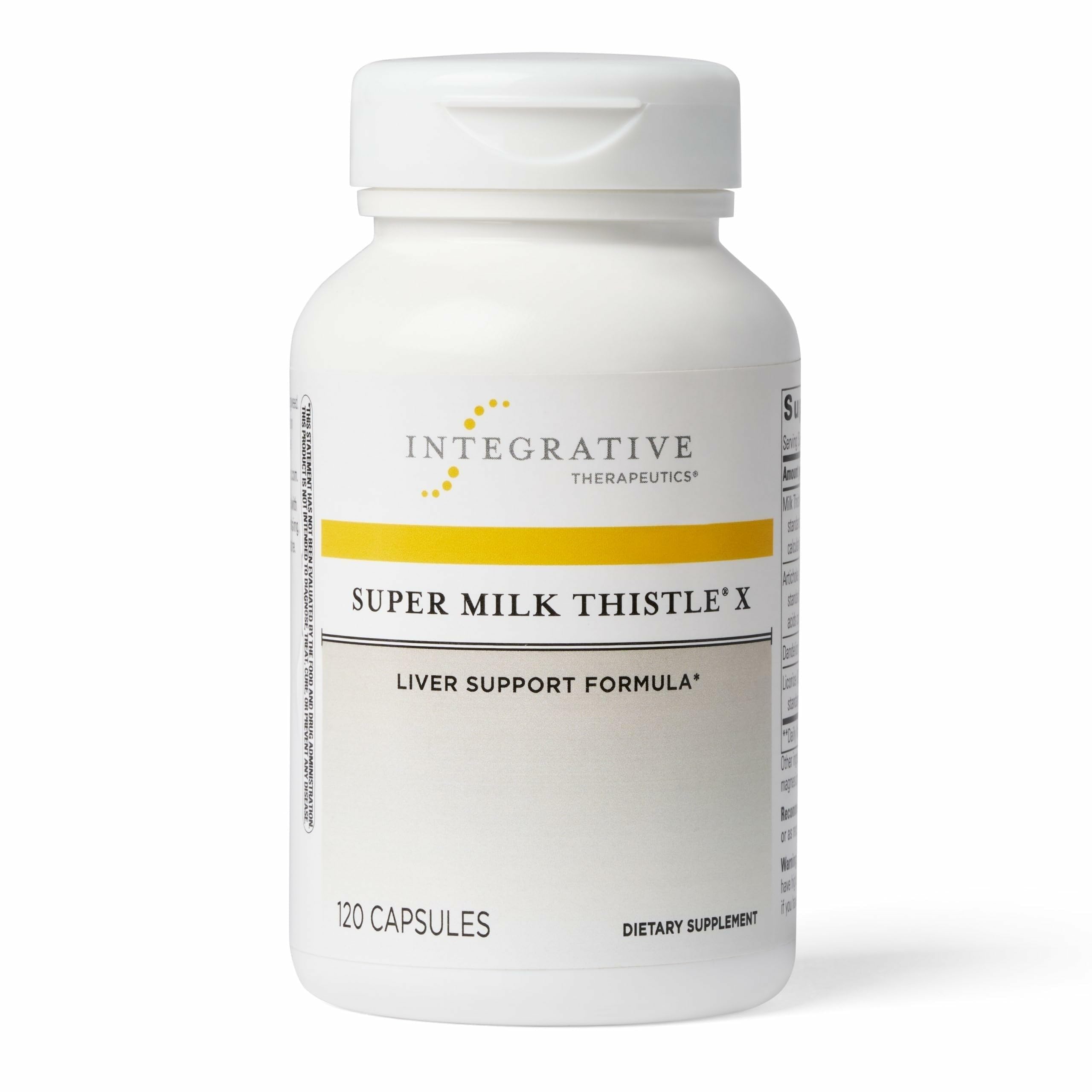 Integrative Therapeutics frasco frontal muestra marca y beneficio apoyo hepático