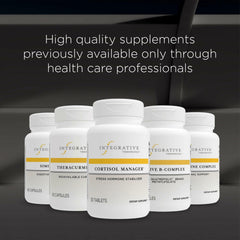 Integrative Therapeutics comparación de tamaño del frasco para referencia