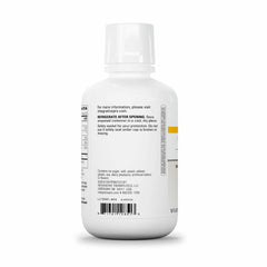 Integrative Therapeutics detalle del líquido berry mostrando textura y fácil ingestión