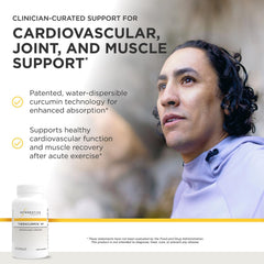 Integrative Therapeutics Theracurmin HP vista lateral del bote destacando contenido y dosificación