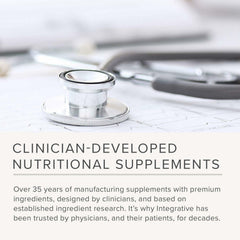 Integrative Therapeutics etiqueta nutricional de UBQH destacando 100 mg de ubiquinol por porción