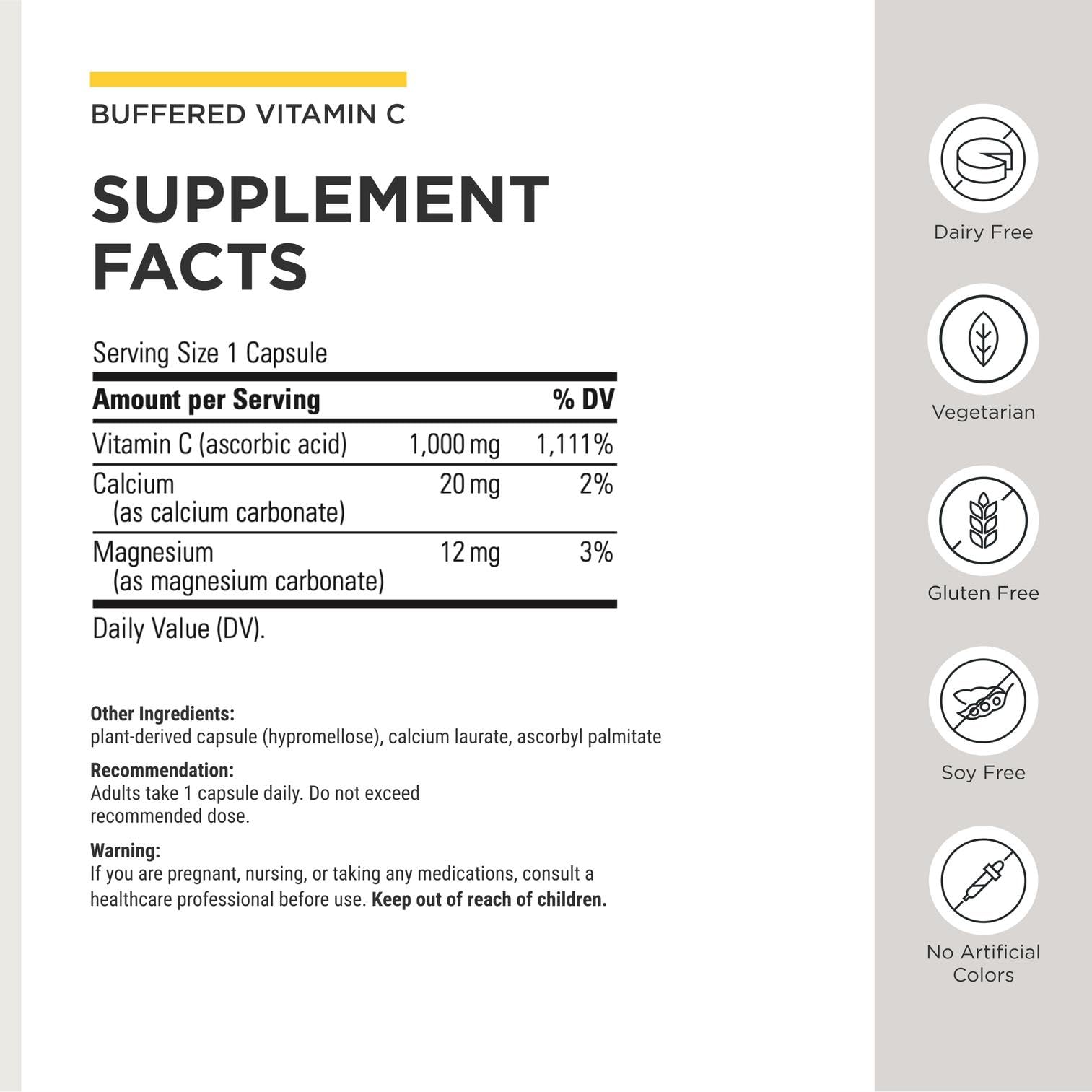 Integrative Therapeutics textura de polvo tamponado, mejor tolerancia digestiva
