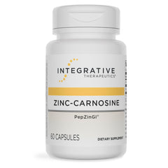 Integrative Therapeutics frasco frontal mostrando producto y beneficio digestivo