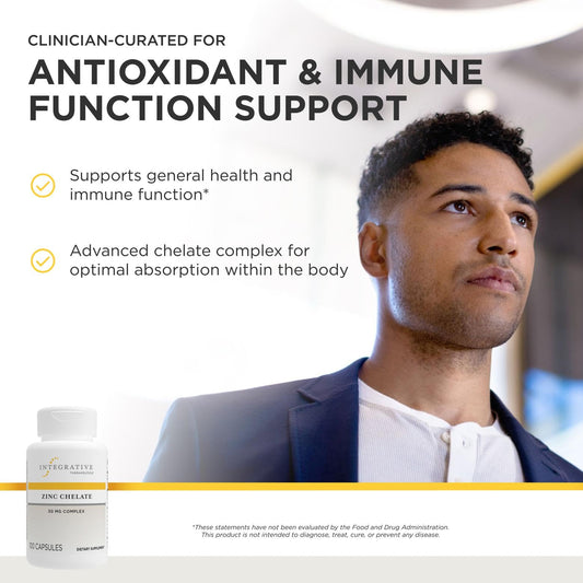 Integrative Therapeutics close-up de cápsula mostrando forma y tamaño, beneficio absorción