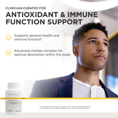 Integrative Therapeutics close-up de cápsula mostrando forma y tamaño, beneficio absorción
