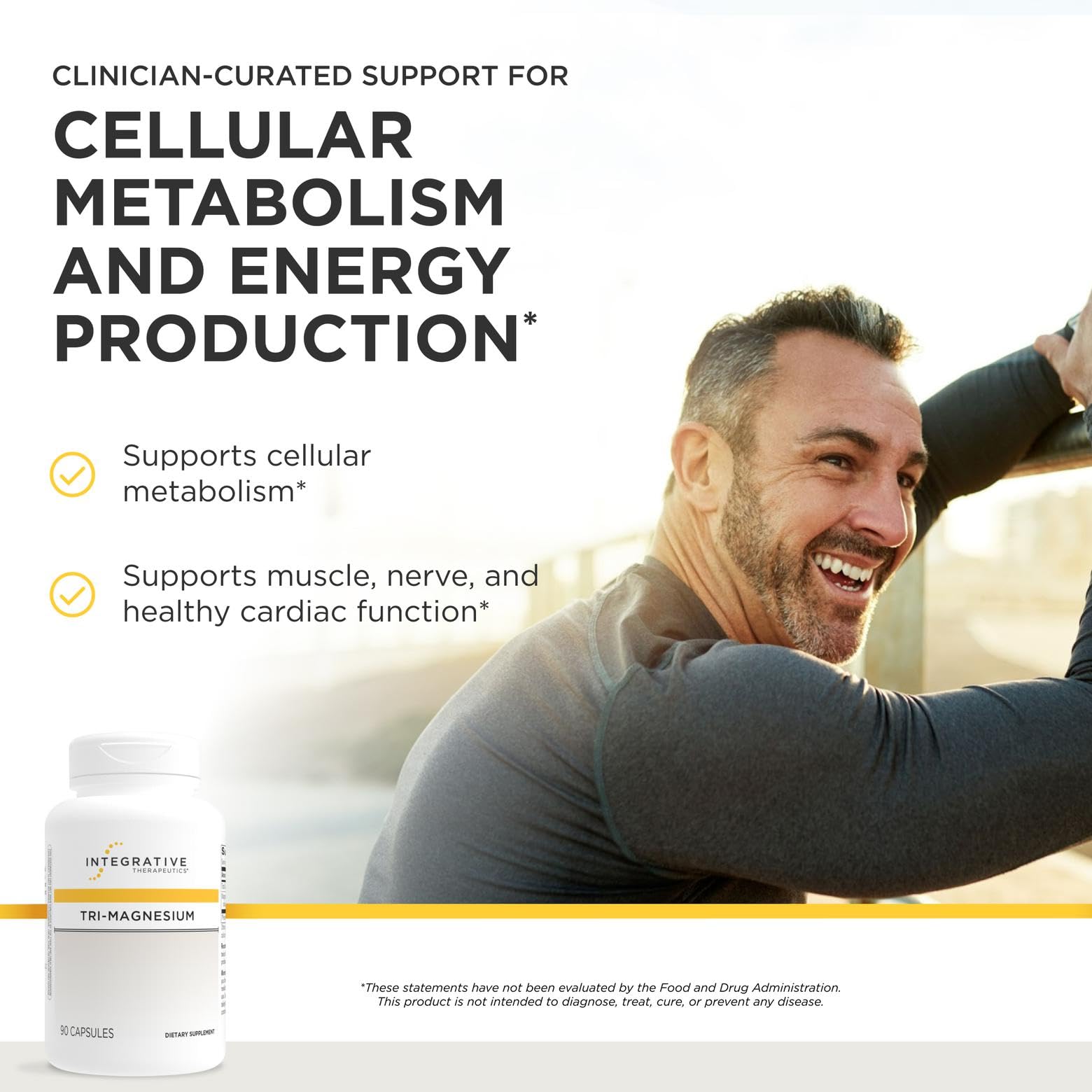 Integrative Therapeutics cápsulas textura cercana que facilita la ingestión
