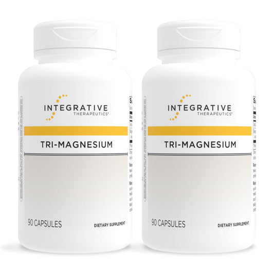 Integrative Therapeutics frasco frente mostrando etiqueta y beneficios
