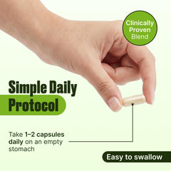 Intestinal Fortitude etiqueta nutricional y lista de ingredientes clave