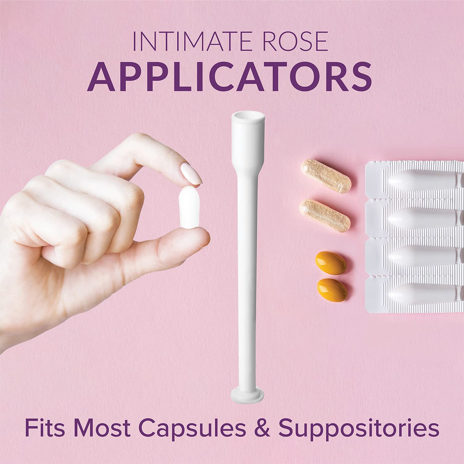 Intimate Rose aplicador individualmente envuelto, higiene y transporte seguro