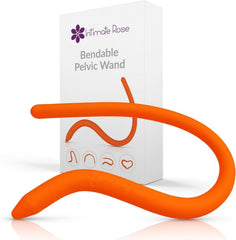 Intimate Rose varita pélvica frontal mostrando forma ergonómica y control