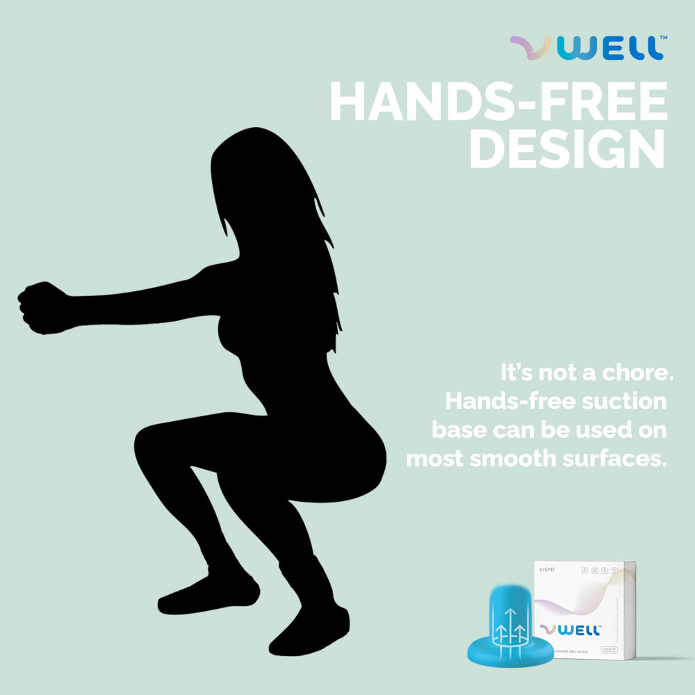 IntiMD VWELL primer plano de textura de silicona, tacto suave seguro