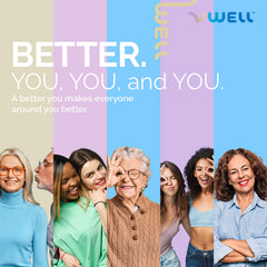 IntiMD VWELL estuche de viaje abierto con varitas, transporte discreto