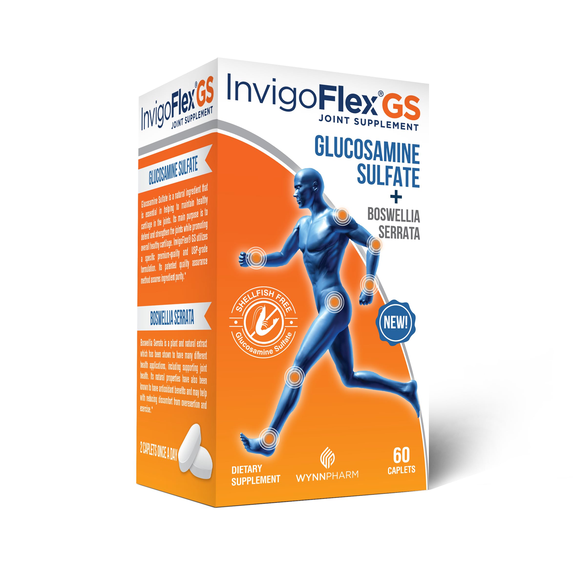 INVIGOFLEX envase frontal mostrando diseño y beneficio articular