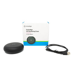 INVISALIGN puerto USB mostrando carga rápida y autonomía portátil
