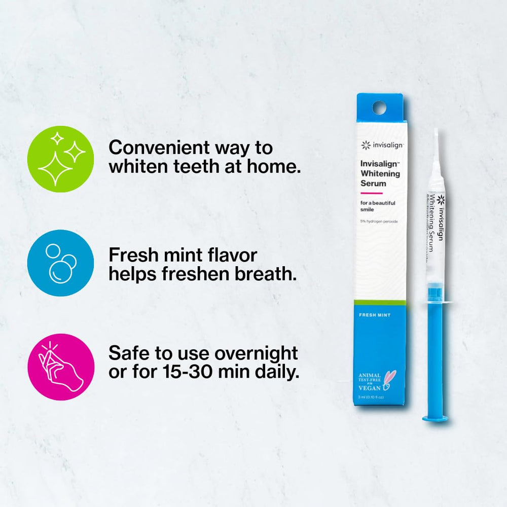 INVISALIGN textura del gel en primer plano, muestra consistencia suave y aplicable