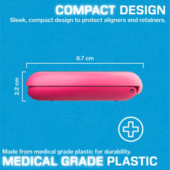 INVISALIGN estuche en bolso portátil para transporte higiénico