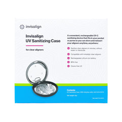 INVISALIGN estuche junto a accesorios de viaje para uso diario cómodo