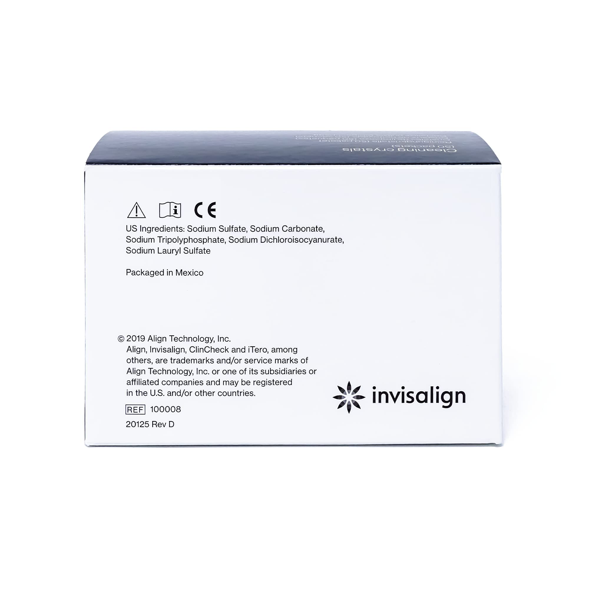 INVISALIGN cristales en detalle mostrando textura y disolución eficiente