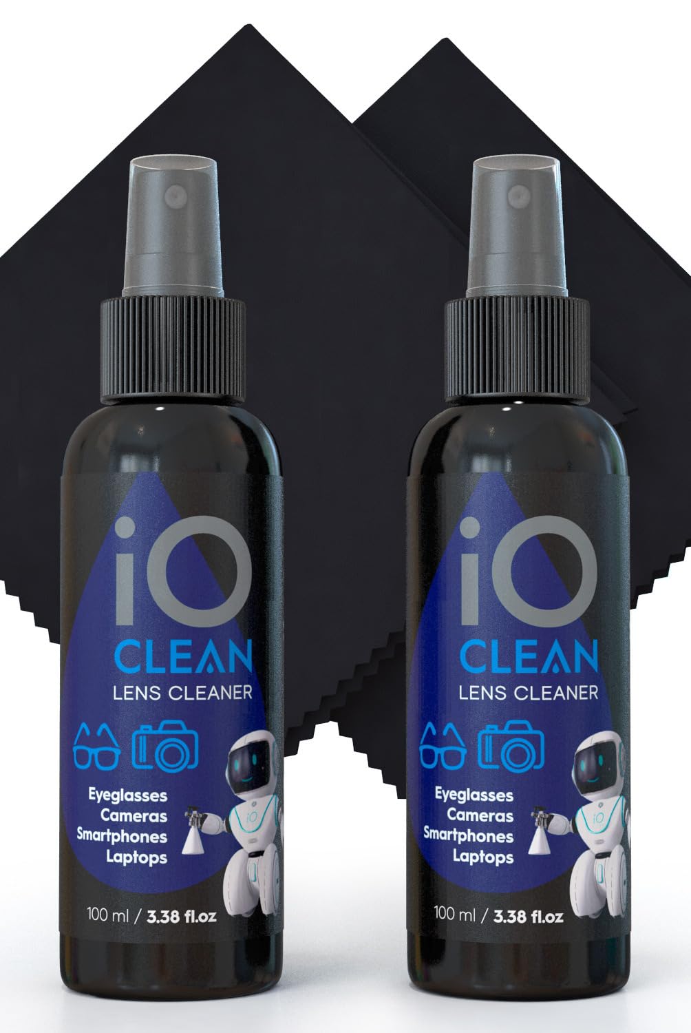iO CLEAN atomizador en detalle para aplicación controlada y sin exceso