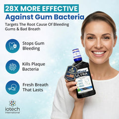 Iotech ioRinse detalle de textura y gota para ver calidad y sensación suave
