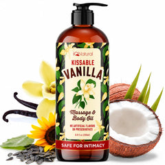 IQNATURAL envase frontal vainilla mostrando tamaño y apariencia atractiva