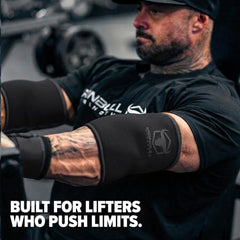 Iron Bull Strength empaque y etiqueta mostrando información de talla y garantía