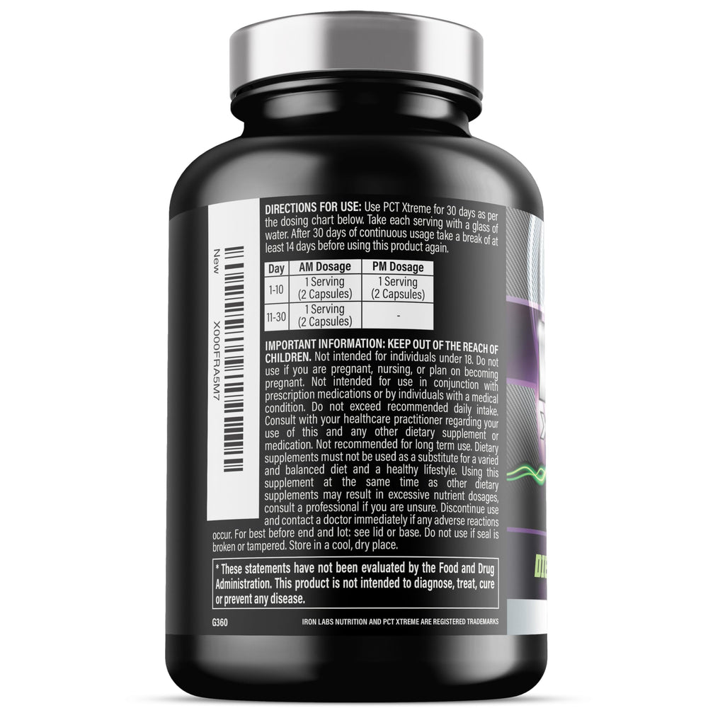 Iron Labs Nutrition persona tomando una cápsula para ilustrar administración diaria