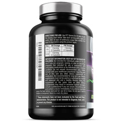 Iron Labs Nutrition persona tomando una cápsula para ilustrar administración diaria