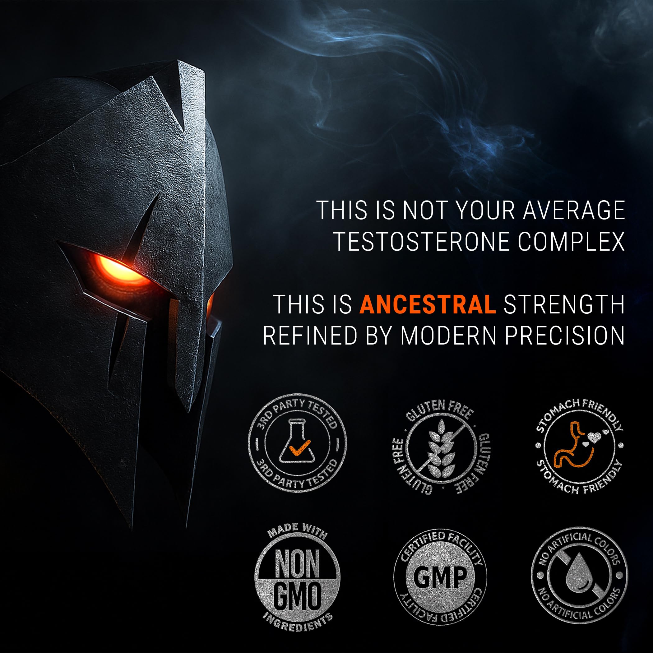 IRONCLAD NUTRITION cápsulas en primer plano que muestran textura y calidad