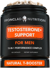 IRONCLAD NUTRITION frente del producto mostrando envase y marca, confianza visual