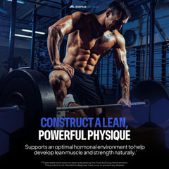 IronPeak AndroBoost etiqueta nutricional legible con dosis transparentes