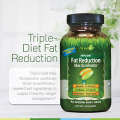 Irwin Naturals etiqueta con información nutricional y beneficios claros