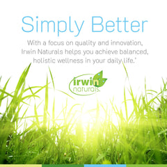 Irwin Naturals persona activa usando el producto como parte de rutina