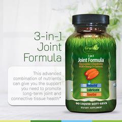 Irwin Naturals ingredientes botánicos mostrados para enfatizar aporte de plantas y aceites