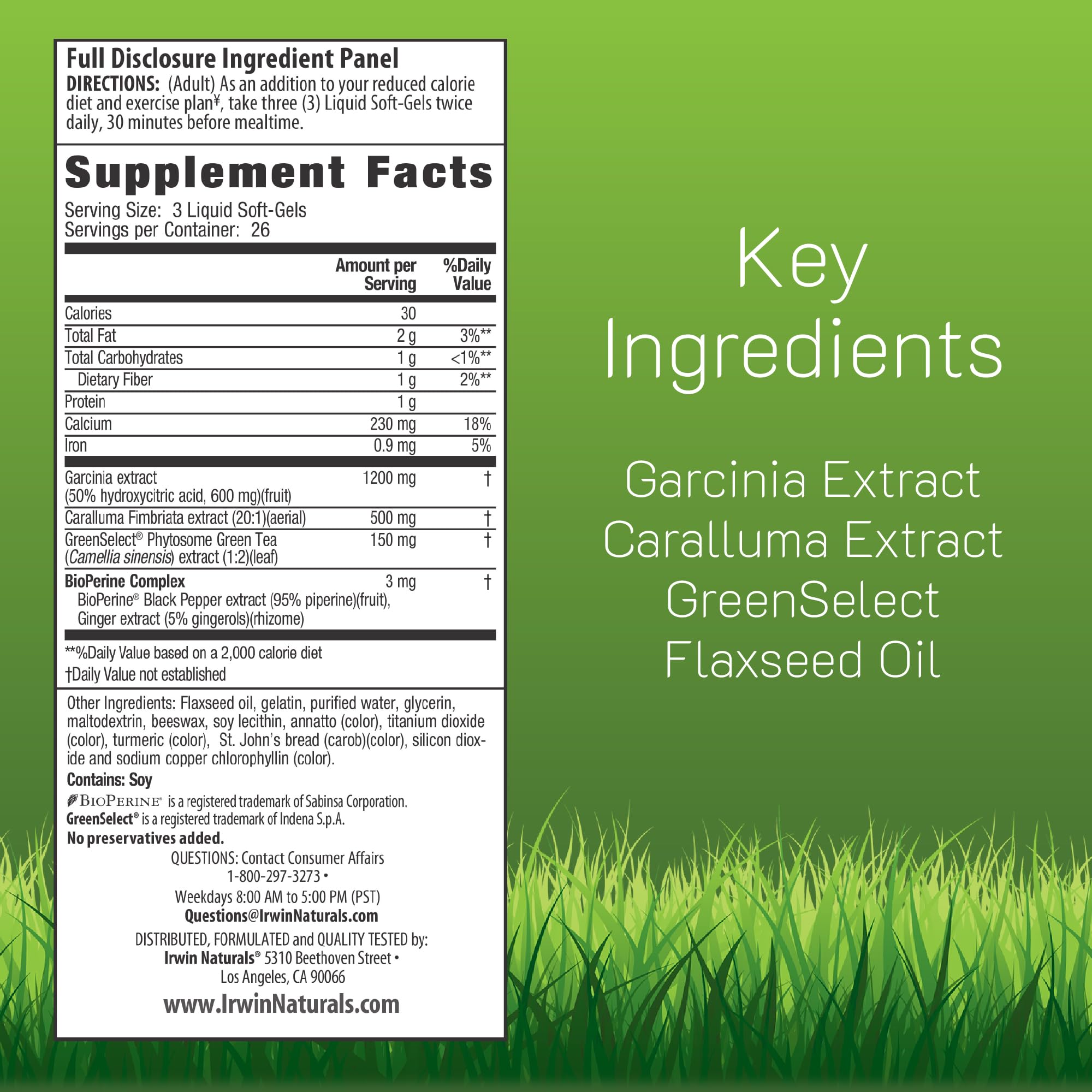 Irwin Naturals primer plano de softgel líquido evidenciando textura y rápida liberación