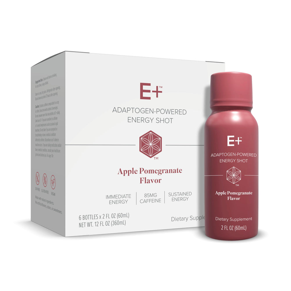 Isagenix E+ frontal del pack mostrando 6 botellas y conveniencia