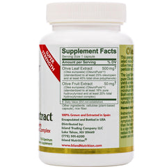 Island Nutrition cápsula abierta con polvo de extracto y alta concentración