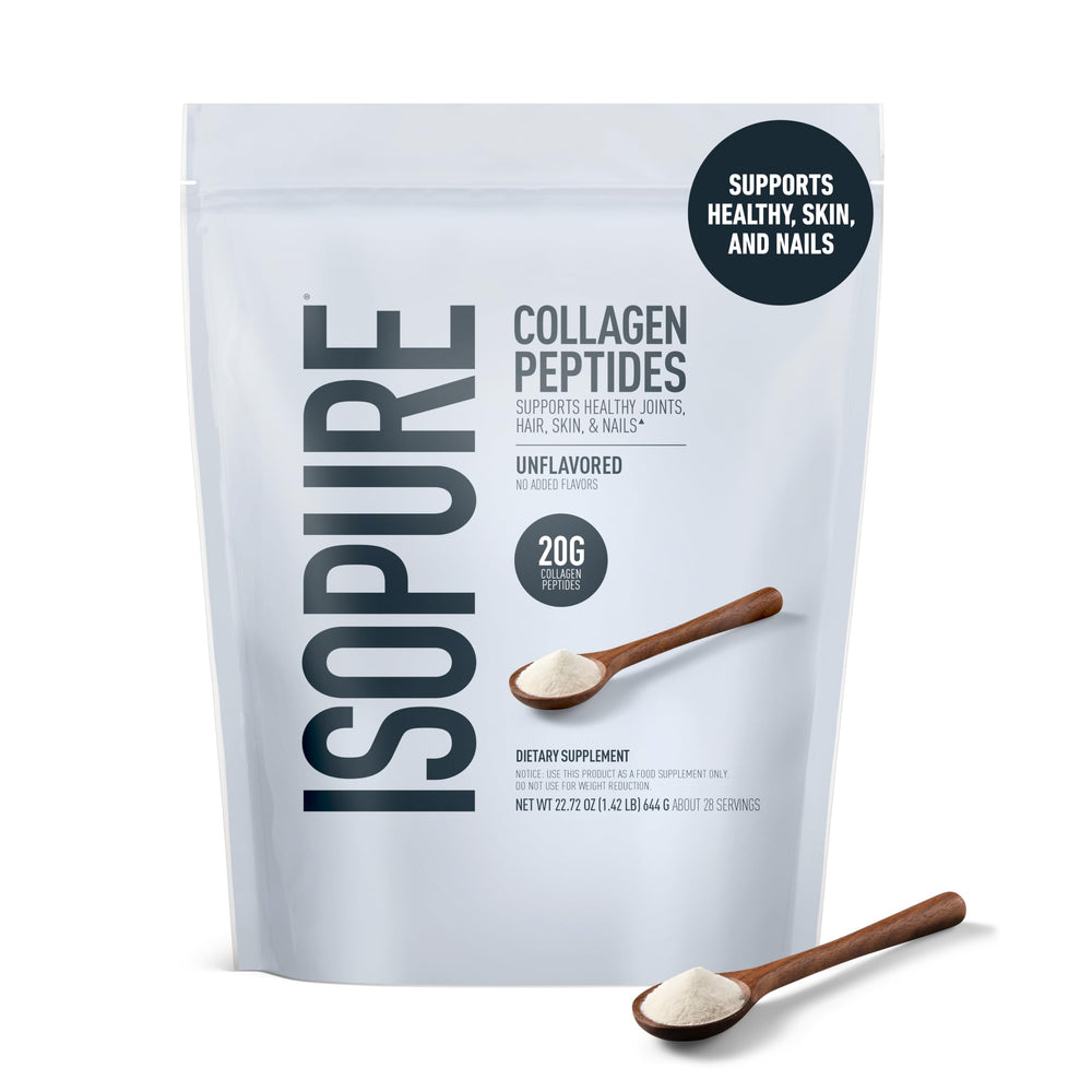 Isopure textura en cucharada, polvo fino y fácil disolución para mezclas