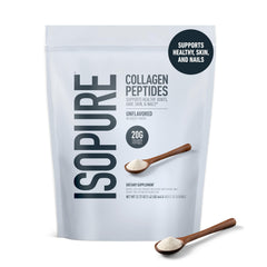 Isopure textura en cucharada, polvo fino y fácil disolución para mezclas