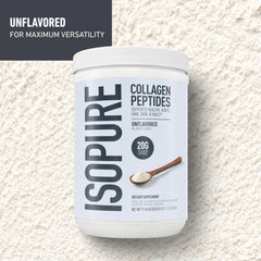 Isopure disuelto en agua claro sin grumos para mezcla rápida