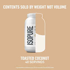 Escena lifestyle con Isopure en bol en cocina, práctico para desayunos nutritivos