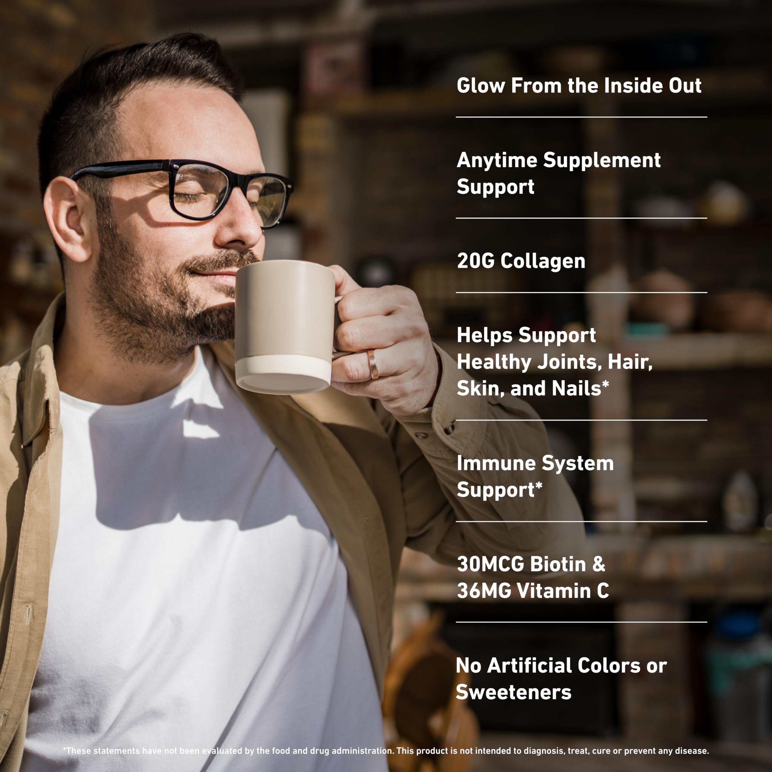 Isopure en café matinal para añadir colágeno sin cambiar sabor