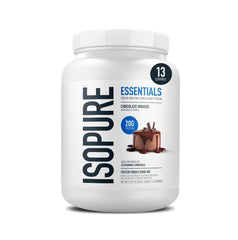 Isopure cucharada con una porción, práctico control de la dosis