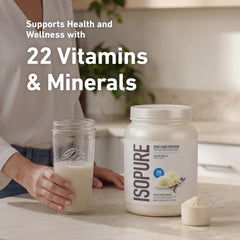Isopure en smoothie casero, mejora de sabor y aporte proteico