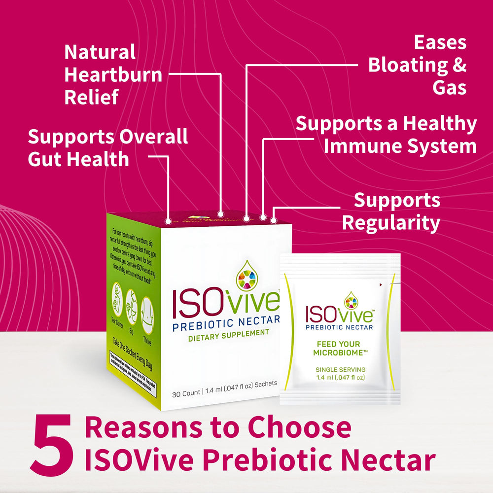 ISOThrive ISOVive sobre monodosis listo para llevar y consumir fácilmente