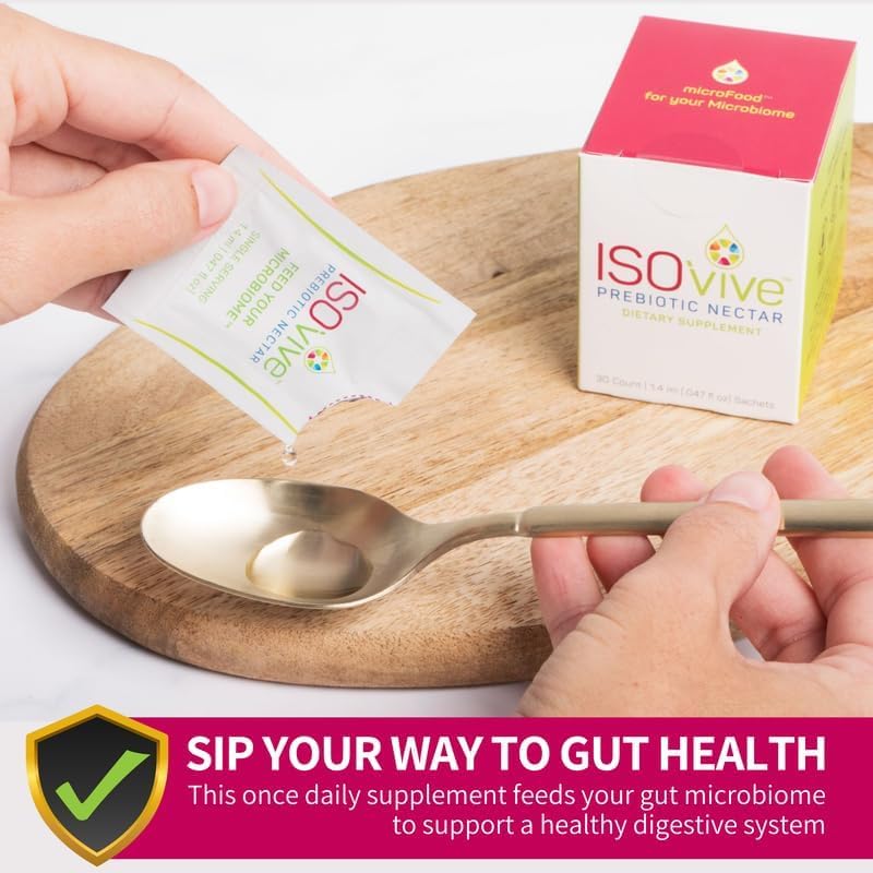 ISOThrive ISOVive añadido a un yogur, versátil para combinar con alimentos