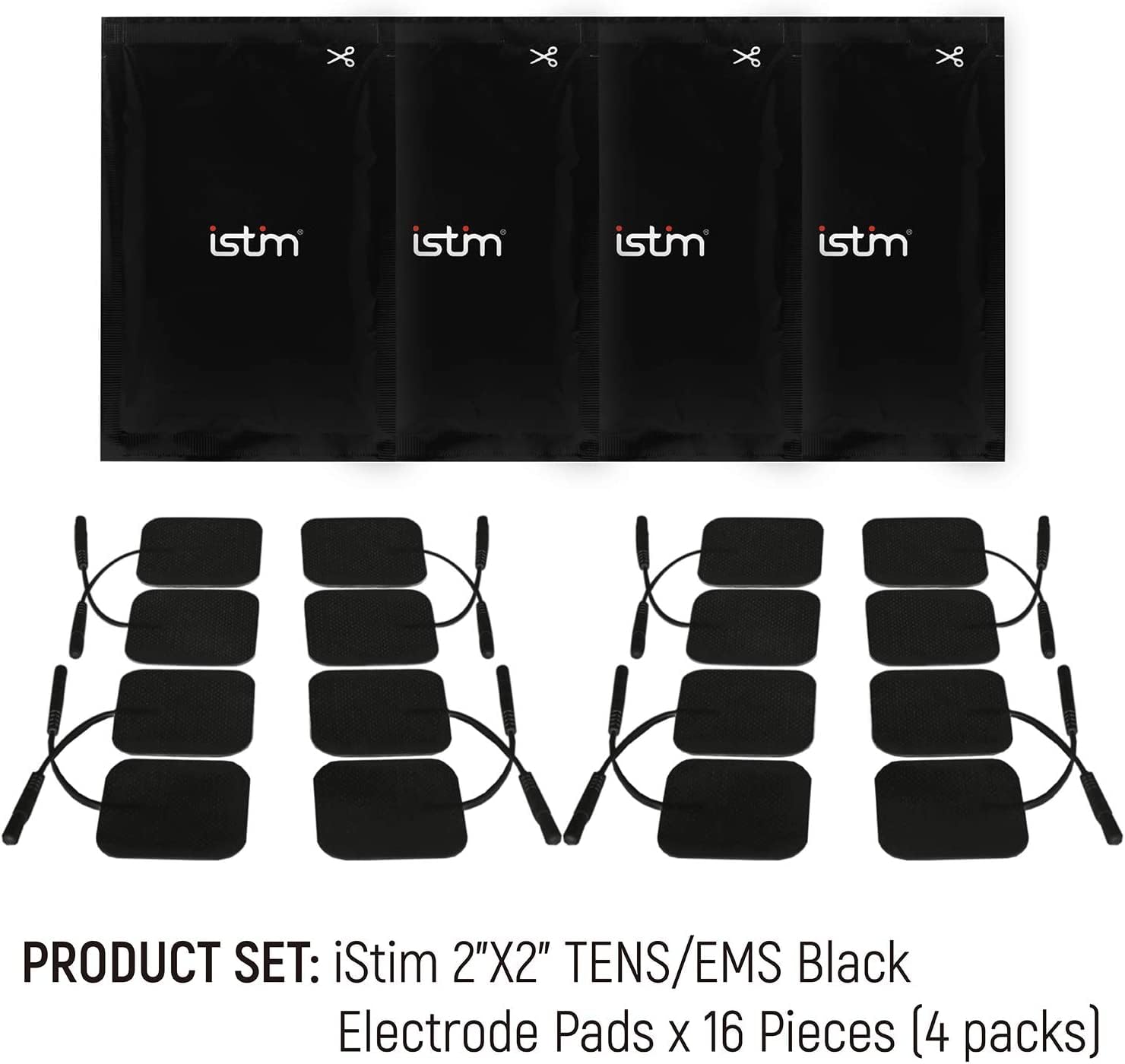 iSTIM conector pigtail 2 mm mostrando compatibilidad universal