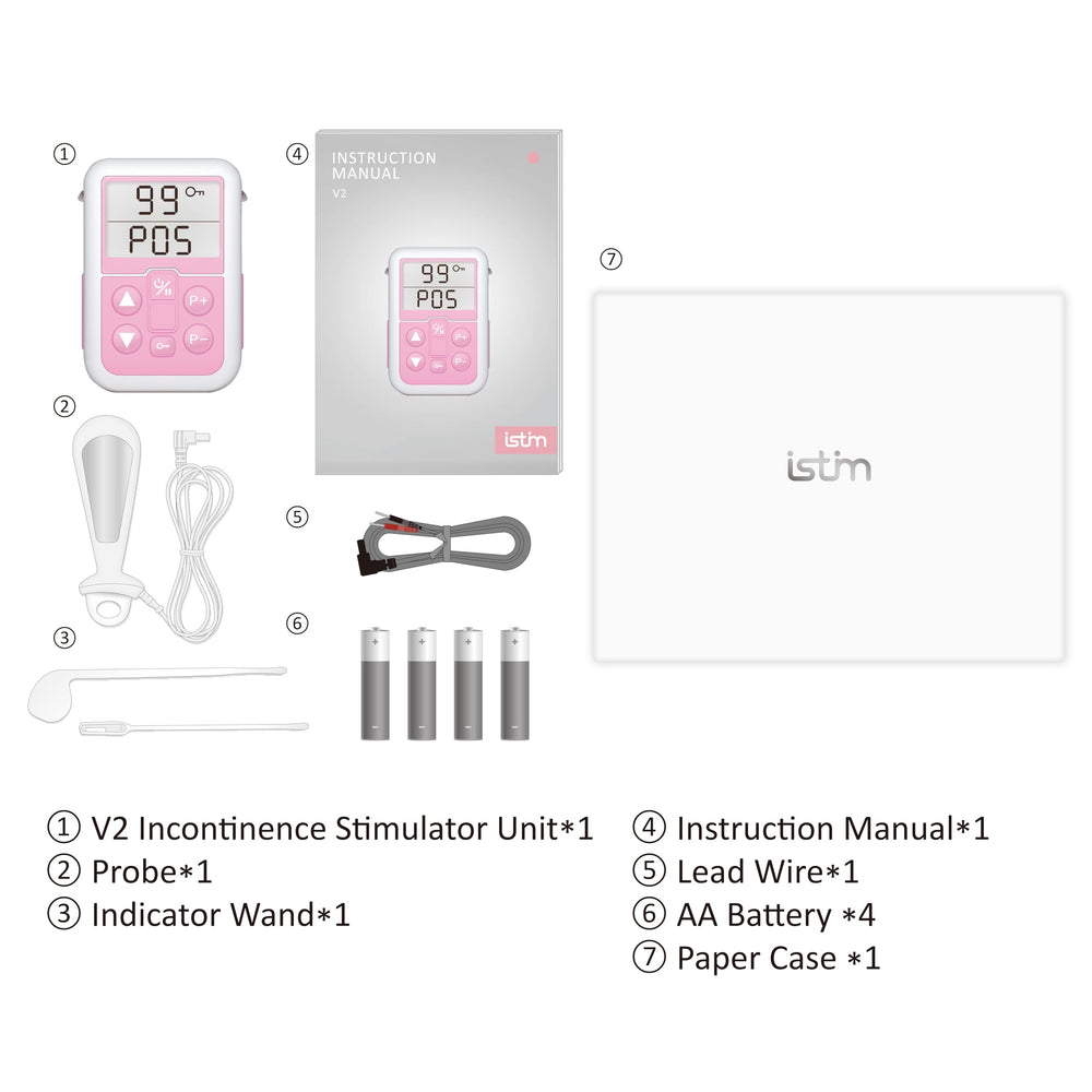 iSTIM V2 en un ambiente de baño ordenado, aspecto discreto y almacenamiento seguro