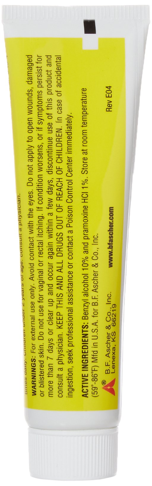 Itch-x textura del gel transparente aplicándose fácilmente