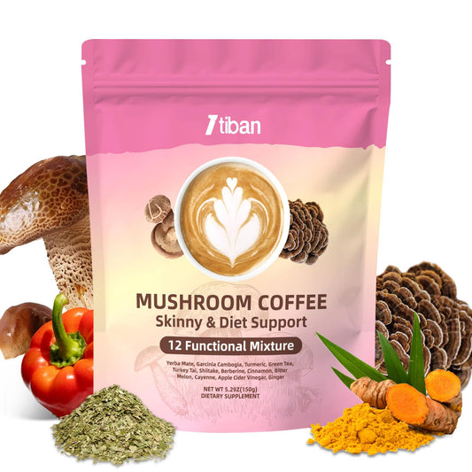 Itiban slim mushroom frontal del envase destacando etiqueta clara y beneficios